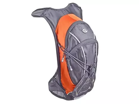 Рюкзак AUTHOR TURBO GSB, V=6л, 430г, черно-оранжевый + желтый чехол от дождя, 8-8100271