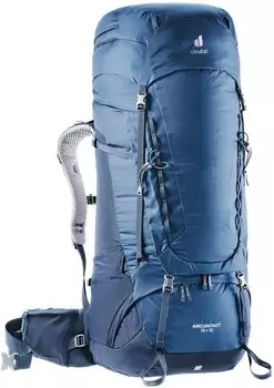 Рюкзак туристический Deuter Aircontact, 75+10 л, Midnight/Navy, 2021, 3320621_3365