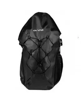 Рюкзак велосипедный Orca Waterproof Backpack, водонепроницаемый, чёрный, MA00