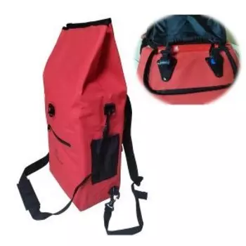 Рюкзак WOLFMAN, 3 в 1, влагостойкий ПВХ, 62х28х17см, 23, красный, CB-7029-B