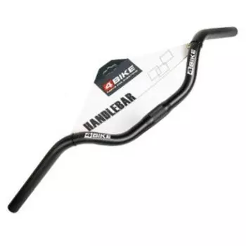 Руль велосипедный 4BIKE ARV-HB-14-61025S, W:610*44°, D:25.4 мм, алюминиевый, черный, ARV000407