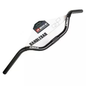Руль велосипедный 4BIKE ARV-HB-14-61025S, W:610*44°, D:25.4 мм, алюминиевый, черный, ARV000407