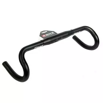 Руль велосипедный 4BIKE DR-AL-210BT, W:420, D:31.8, алюминиевый, чёрный, ARV000012
