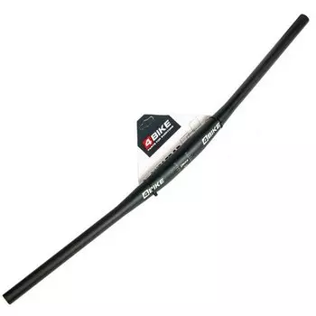 Руль велосипедный 4BIKE MTB-AL-3700BT, W:780*6°, D:35, алюминиевый, чёрный, ARV000017