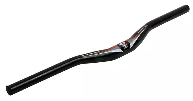 Руль велосипедный AUTHOR МТВ, XC, 22,2 / 25,4 х 660 х 50 мм, изогнутый 9`, черный, 8-32653330