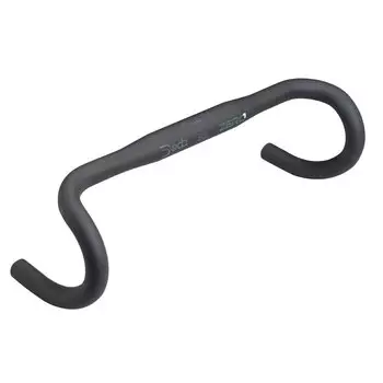 Руль велосипедный Deda Elementi ZERO1 RHM handlebar, шоссейный, 42 cm, Black on Black (BOB), DZ1BOB42