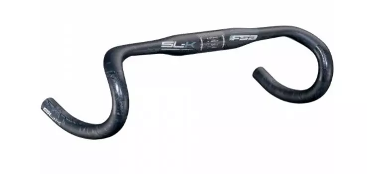 Руль велосипедный FSA SL-K Carbon Compact, Grey, шоссейный, 42cm, A9, 185-0038013030