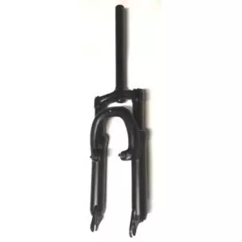 Вилка велосипедная HORST ST45, 20", сталь, ход 45 мм, 28.6мм, безрезьбовой шток, черный, 00-210010