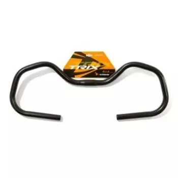 Руль велосипедный TRIX, алюминий, мультипозиционный, "бабочка", длина 580 мм, черный, JB-6837