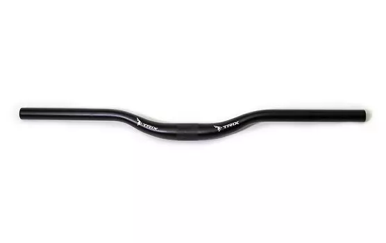Руль велосипедный TRIX, посадочный 31.8 мм, подъем 30 мм, длина 620 мм, изгиб 10°, MTB, JB-6818