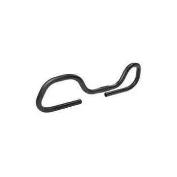 Руль велосипедный ZOOM алюминиевый, "бабочка", 22,2х25,4x590 мм., черный, 5-403709