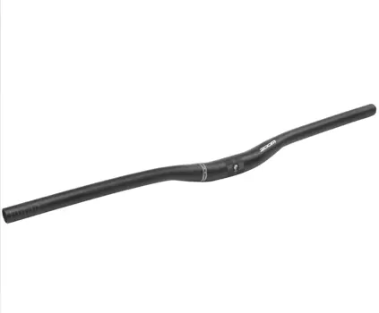 Руль велосипедный ZOOM MTB-A4-330BTFOV(ISO-M), алюминий, изогнутый 9`, 22,2/31,8/720/30 мм, черный матовый, 5-401506