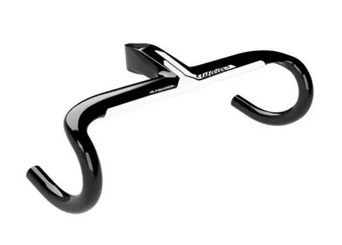 Руль Wilier ALABARDA Pro 90x40 черный/белый, E9HBA09040D10