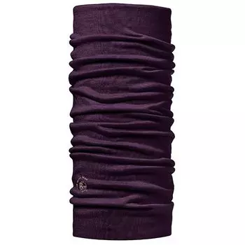 Велобандана BUFF WOOL BUFF Solid Colors PLUM, фиолетовая, см:53cm/62cm, 100638/33015