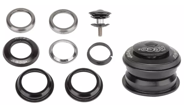 Рулевая колонка NECO H125, полуинтегрированная, 1 1/8", комплект, 28,6x44x30 мм, 1HSAAB300134