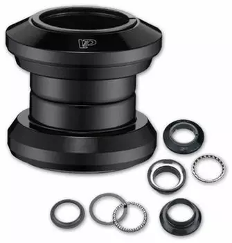 Рулевая колонка VP VP-A51A (ANO BK), 1 1/8", анодированный алюминий, VP-A51A