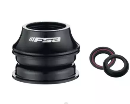 Рулевая колонка велосипедная FSA TH-11N, 1 1/8", черная, 141-2281