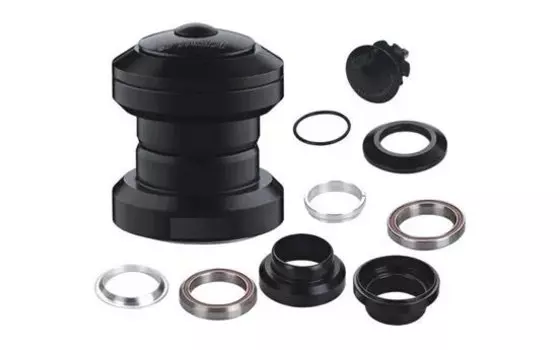 Рулевая, сталь Kenli, 9 деталей, 1 1/8", D: 28,6x34x30мм, подшипники 5/32"x20, высота 38мм, QLP-6F