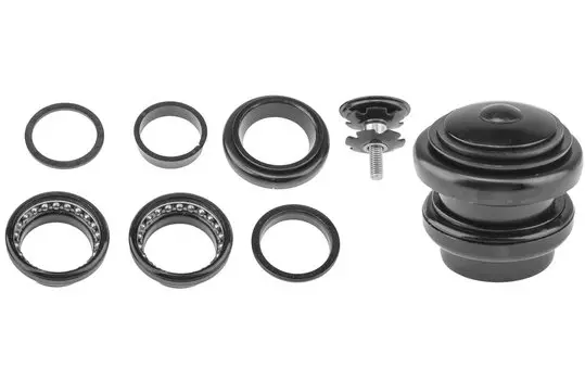 Рулевой набор Kenli KL-B207, 1-1/8", безрезьбовая, сталь, чёрный, 170122