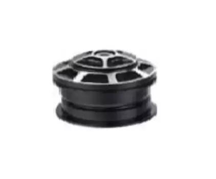 Рулевой набор "Kenli" с пром. подшипниками, 1-1/8"х44х30мм, сталь, черный, индивидуальная упаковка, KL-B312 black