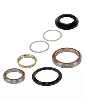 Рулевой набор велосипедный NECO, интегрированный, картриджный, 1 1/8"-1,5", 5-390360