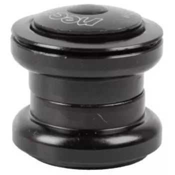 Рулевой набор велосипедный NECO полукартриджный. 1 1/8" AHEAD 28,6/34/30, сталь, черный, 5-390585