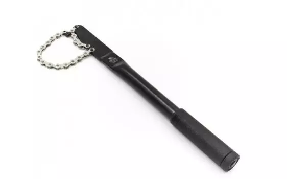 Съемник "хлыст" BIKEHAND YC-501AL для 7-11-ск. кассеты, с цепью 1/2х3/32, 353мм, легированная сталь, 6-230027