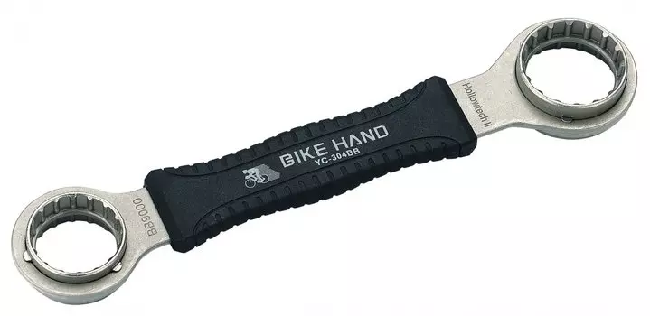 Съемник каретки ''BIKE HAND'', 4 размера, для Shimano Hollowtech II, BBR60, BB9000, FSA Mega EVO, YC-304BB