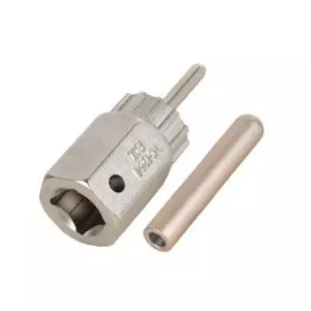 Съемник кассеты BIKEHAND YC-126-6A-10 профи, для втулок с вставной 10мм осью, под ключ на 24 или вороток 1/2, 6-230042