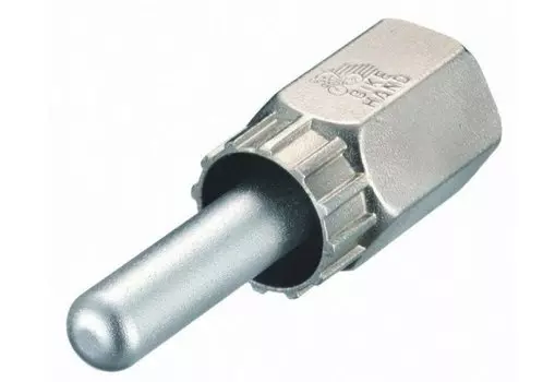 Съемник кассеты BIKEHAND YC-126-6A профи, для втулок с вставной 12мм осью, под ключ на 24 или вороток на 1/2, 6-230039