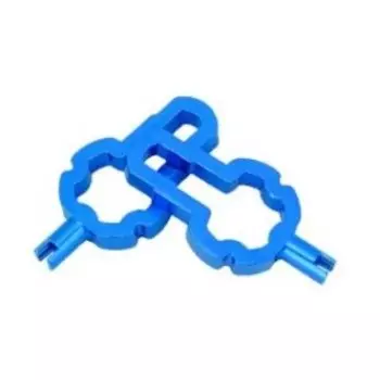 Съемник ниппелей TOOPRE, для Schrader и Presta, синий, 4-in-1 Valve