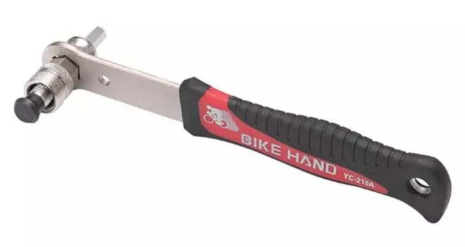 Съемник шатунов BIKE HAND YC-215A, сталь, с эргономичной рукояткой, черный 6-152150