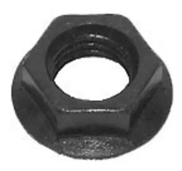 Гайка велосипедная STELS, для каретки М10х1,25 мм, сталь, черная, 5-352632