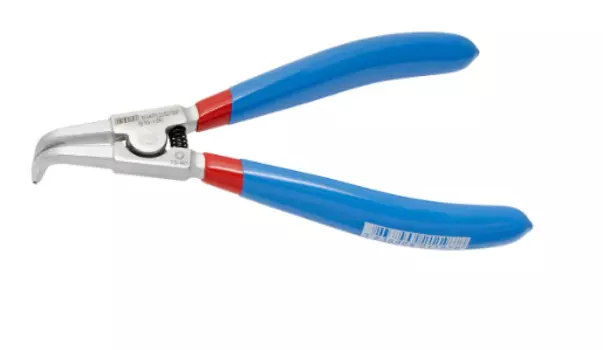 Съёмник наружных стопорных колец UNIOR с загнутыми губками, 140, 3-10мм, 534PLUS/1DP