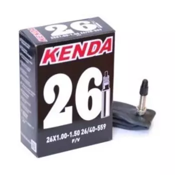 Камера для велосипеда KENDA 26"х1.00-1.5 (26/40-559) узкая спортниппель, 5-511296