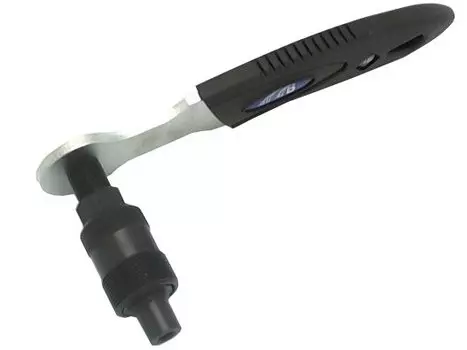 Съёмник шатунов SUPER B 6480, 2в1: квадрат и Shimano splined octalink, ISIS, с рукояткой, 6480