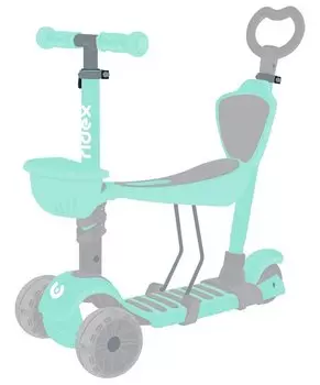 Самокат-беговел RIDEX Starlet, мятный