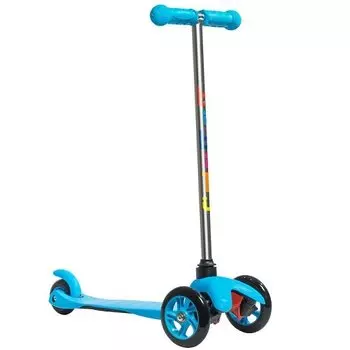 Самокат BIBITU "SWEET", детский, трехколесный, голубой, SKL-06А-BL