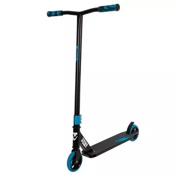 Самокат для детей NOVATRACK PIXEL BL, 120 мм, черный/синий, 120A.PIXEL.BBL21