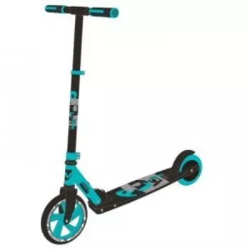 Самокат для детей NOVATRACK POLIS PRO, алюминий, складной, ассиметричная оригинальная платформа, 180.POLIS.BL9