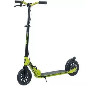 Самокат для детей NOVATRACK POLIS, ручной дисковый тормоз, алюминий, складной, эргономичный Y-руль, 200DB.POLIS.GN20