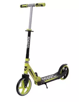 Самокат для детей NOVATRACK POLIS, сталь+пластик, складной, ватер стикер, колеса 200 мм, зеленый, 200P.POLIS.GN9
