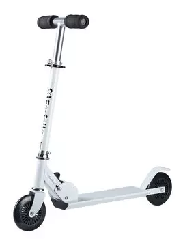 Самокат Farfello WX-S120, детский, двухколёсный, складной, колёса 125 мм, white+black/бело-чёрный