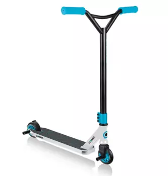 Самокат Globber GS 540°, трюковый, двухколесный, нагрузка до 100 кг, белый, 622-009