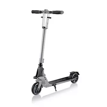 Самокат Globber ONE K 125, складной, двухколесный, нагрузка до 100 кг, серебро