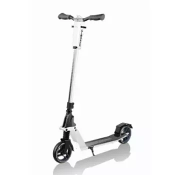 Самокат Globber ONE K 165, складной, двухколесный, нагрузка до 100 кг, белый, 671-119