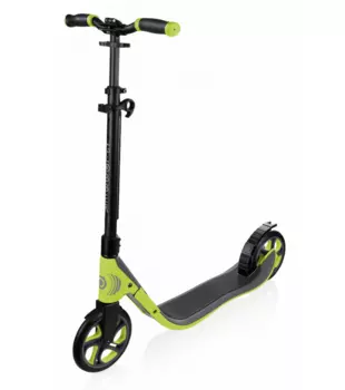 Самокат Globber ONE NL 205, складной, двухколесный, нагрузка до 100 кг, зеленый, 477-105