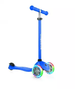 Самокат Globber, PRIMO LIGHTS, синий, 423-100-3