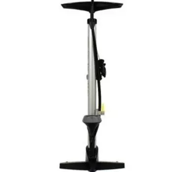 Насос GIYO напольный, стальной корпус, макс.давление 160PSI, удобный манометр, реверсивная головка, GF-55P