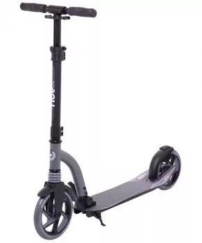 Самокат городской RIDEX Pulse, 2-х колесный, 200/180 мм, серый